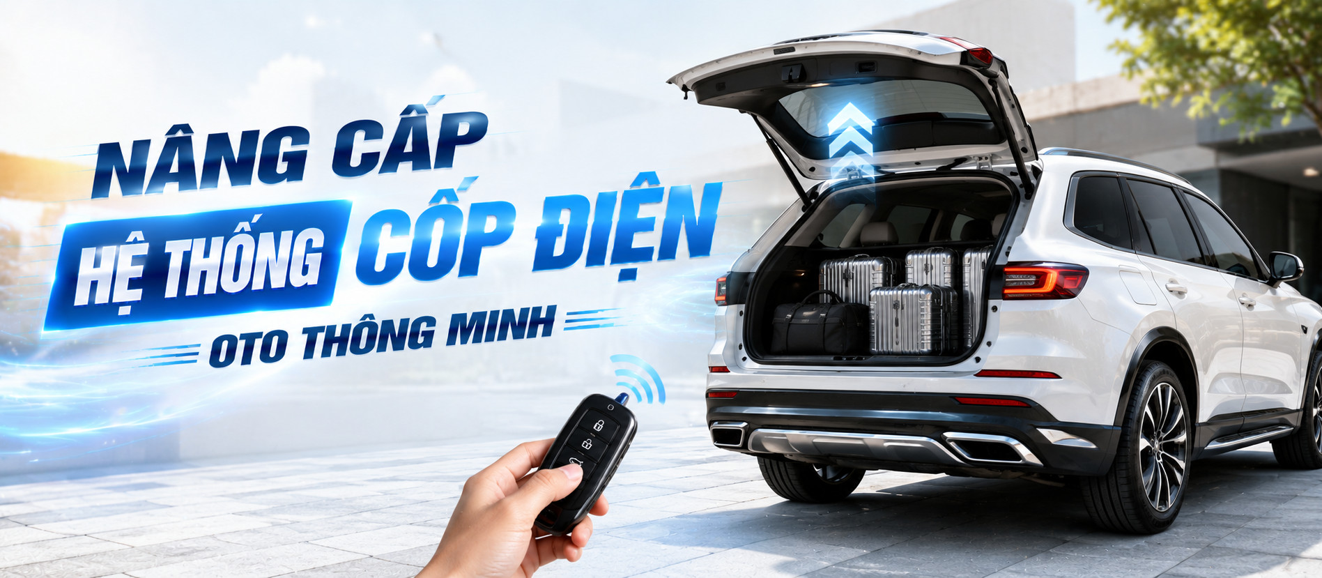 nang cap cop dien oto