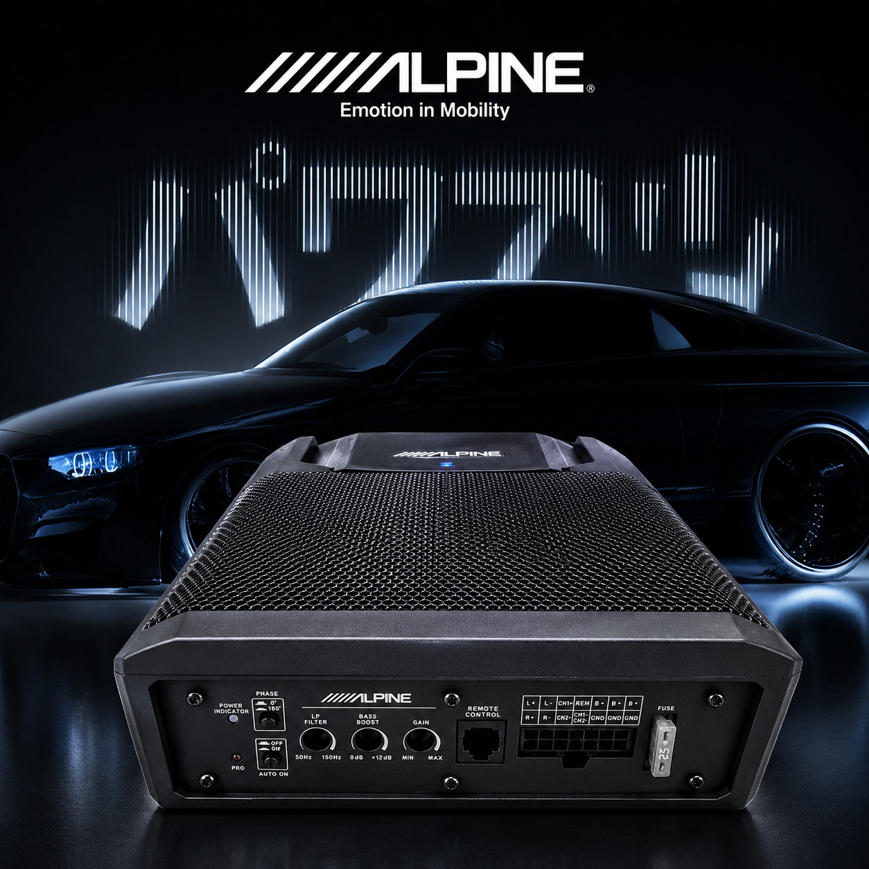 Loa Alpine PWE M770, loa sub dien