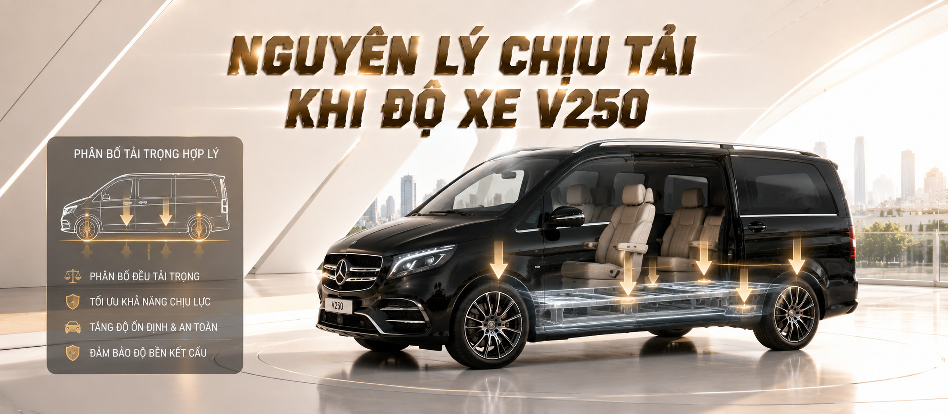do xe mercedes v250