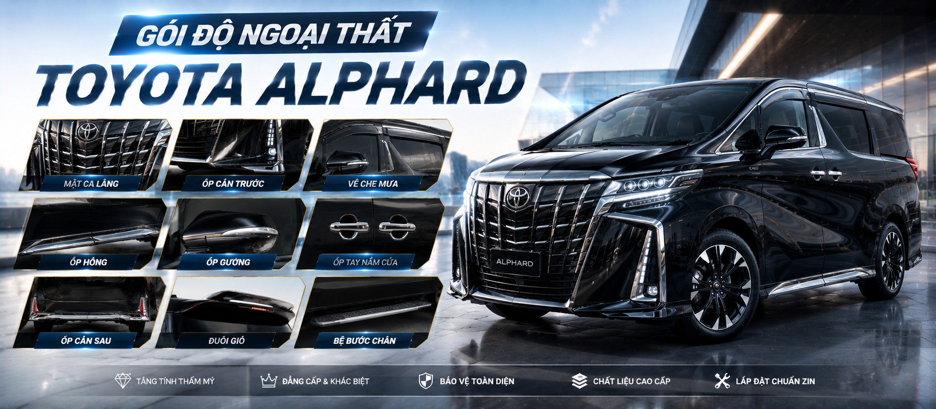 do xe toyota alphard