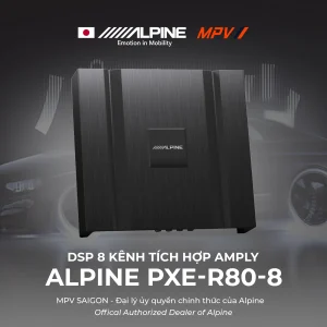 ALPINE PXE-R80-8 – DSP 8 kênh Hi-Res