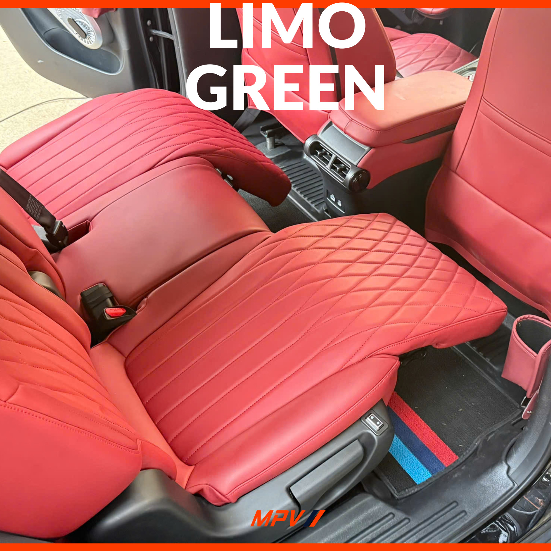 Bệ nâng chân limougreen màu đỏ