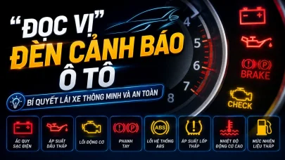 “Đọc vị” đèn cảnh báo ô tô – Bí quyết lái xe thông minh và an toàn