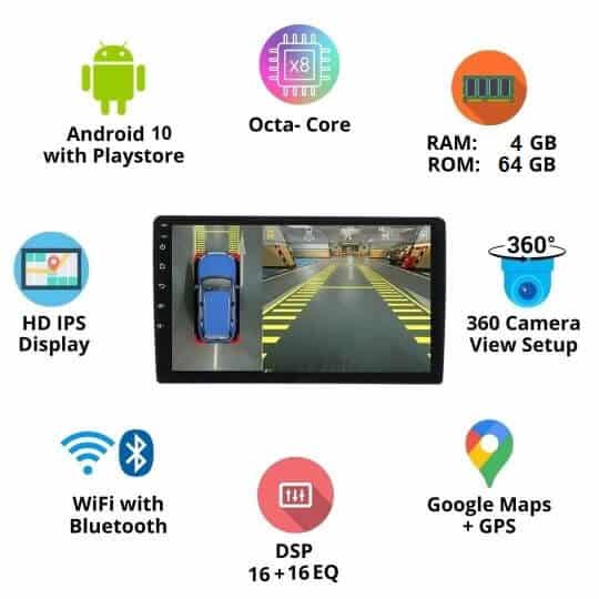 Trọn bộ sản phẩm camera 360 độ cao cấp chính hãng tại trung tâm