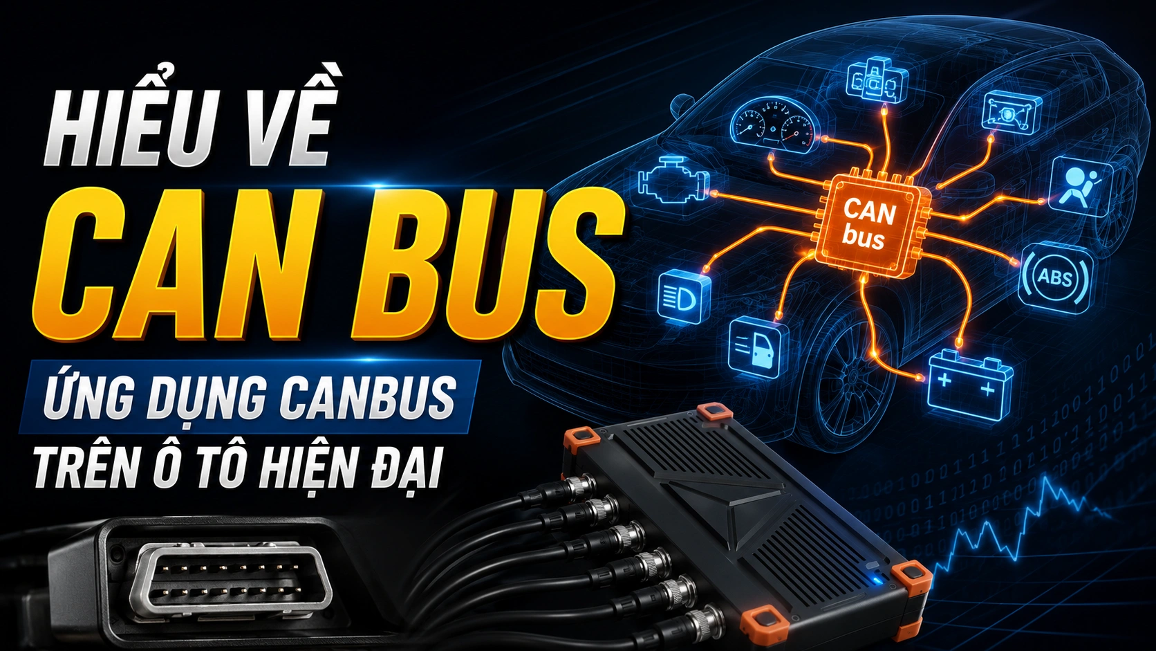 HIỂU VỀ CAN BUS – ỨNG DỤNG CANBUS TRÊN Ô TÔ HIỆN ĐẠI