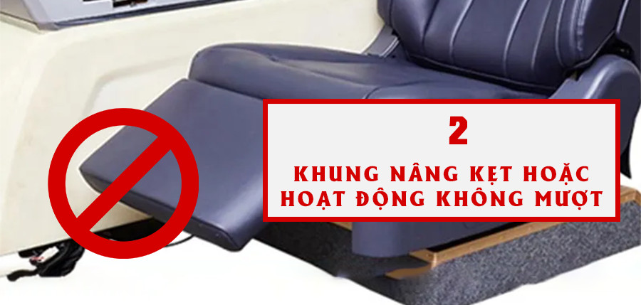 Vệ sinh hiệu chỉnh kết cấu phần cơ khí hệ khung xương bệ nâng chân