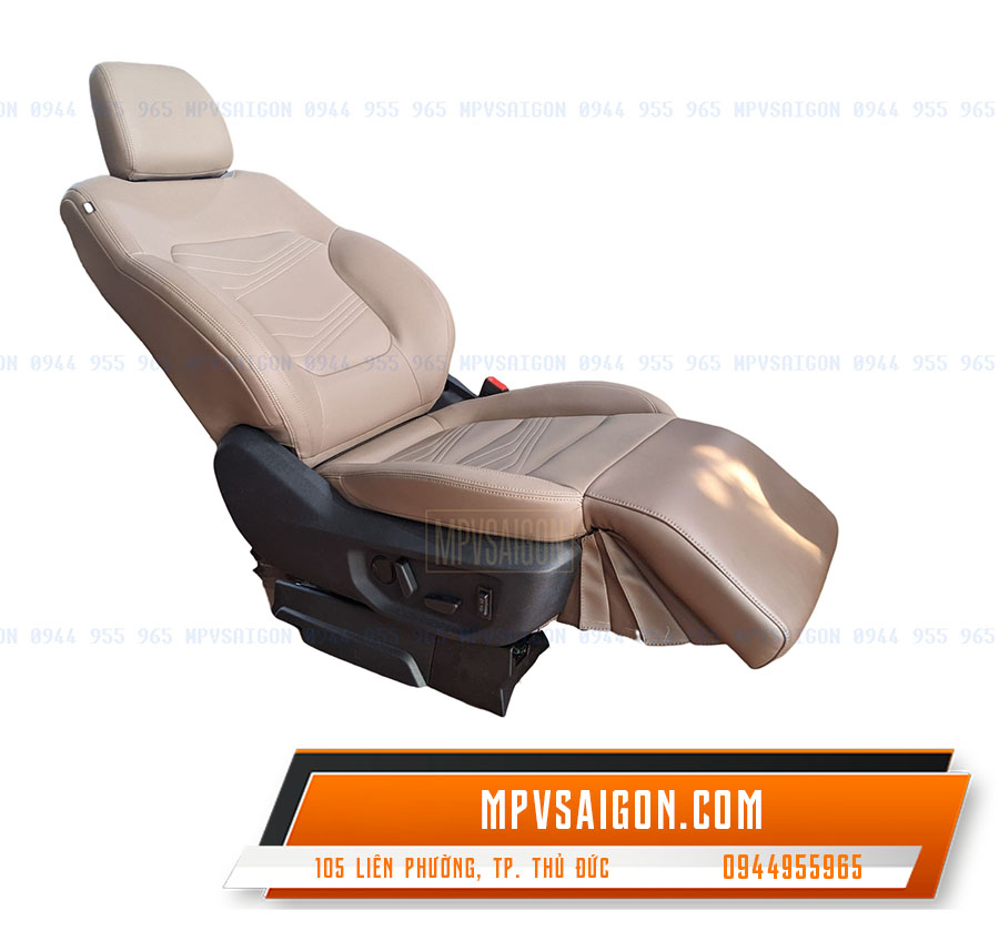 Bệ nâng đỡ chân chỉnh điện thi công sắc sảo cứng cáp trên Ford Everest