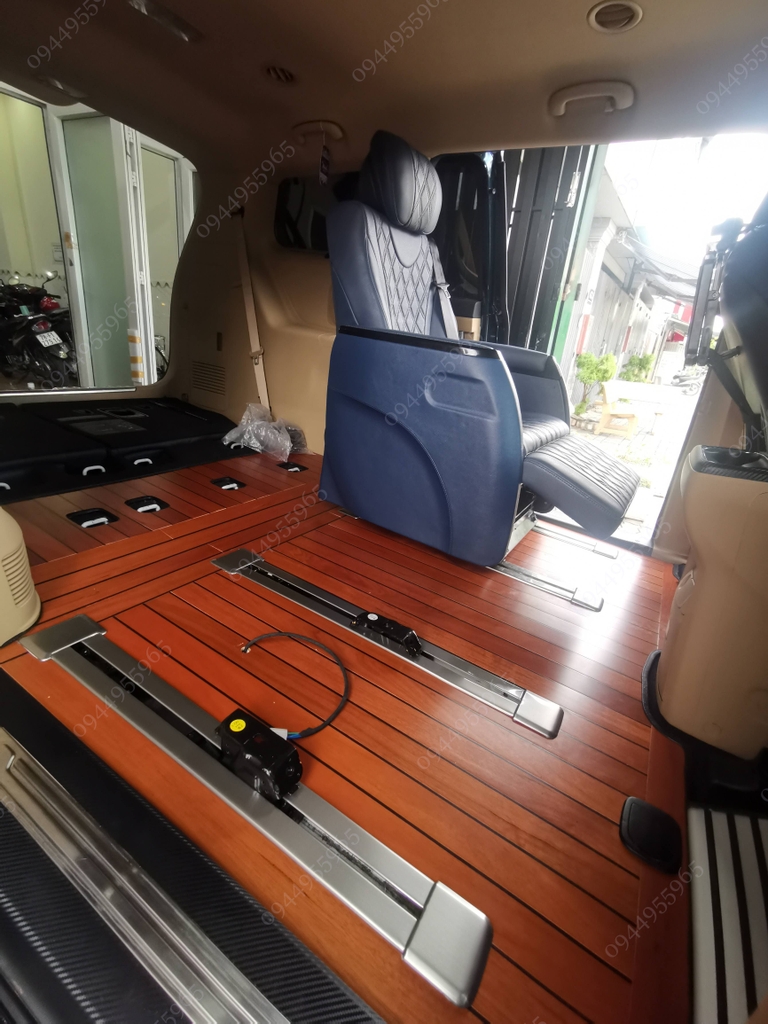 Không gian nội thất Kia Sedona rộng rãi