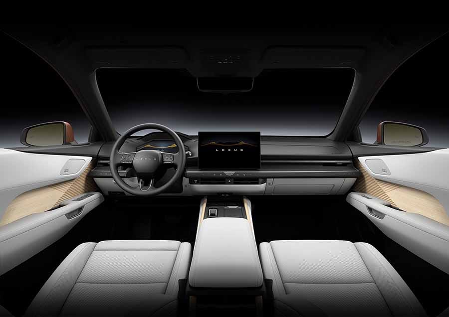 Cận cảnh các chi tiết taplo bọc da khâu tay tinh xảo trên xe Lexus ES