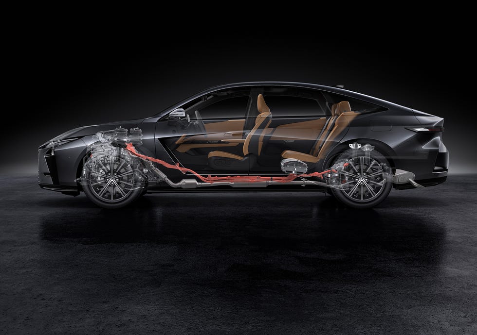 Kiểu dáng ngoại thất sang trọng lịch lãm đầy cuốn hút của Lexus ES mới