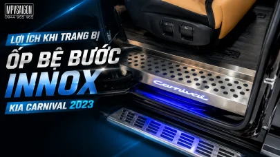 Lợi ích khi trang bị Ốp bệ bước innox KIA Carnival 2023