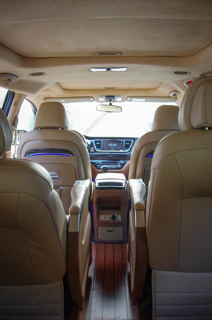 Nội thất Sedona Limousine sau nâng cấp