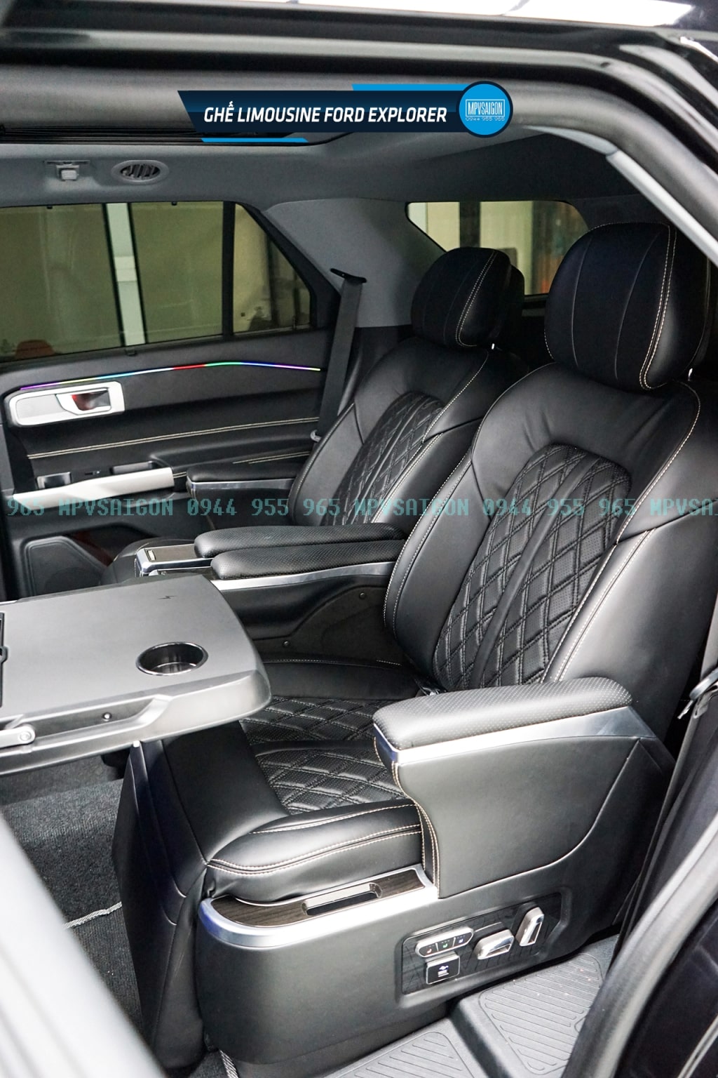 Nâng cấp ghế Limousine thương gia xe SUV 7 chỗ: Giải pháp tối ưu cho kinh doanh và gia đình