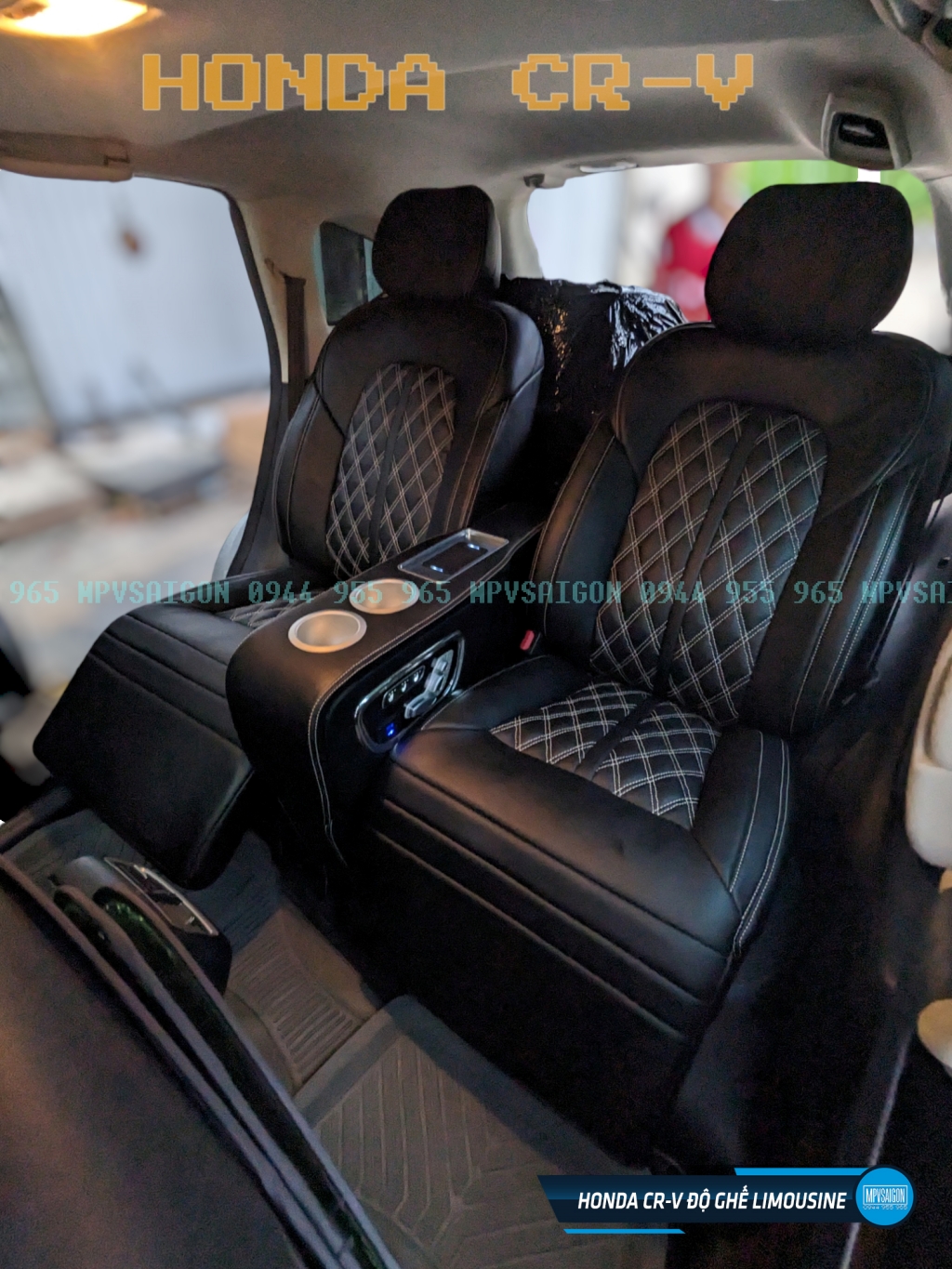 Ghế chủ tịch VIP tích hợp bệ nâng chân chỉnh điện ngả sâu êm ái