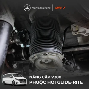 Nâng cấp phuộc hơi Glide-Rite Cho Mercedes Benz V300