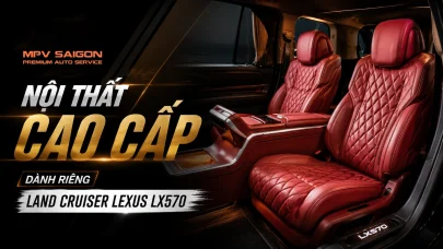 Nội thất cao cấp dành riêng Land Cruiser Lexus LX570