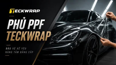 PHỦ PPF TECKWRAP TẠI MPVSAIGON: BẢO VỆ XẾ YÊU, NÂNG TẦM ĐẲNG CẤP