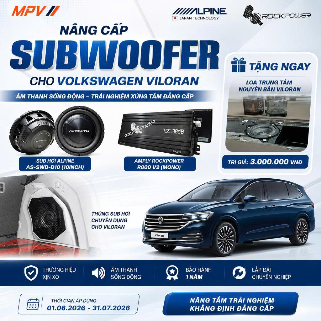 🔥 ĐẠI TIỆC ƯU ĐÃI NÂNG CẤP VOLKSWAGEN: LÊN ĐỜI XẾ SANG – KHẲNG ĐỊNH ĐẲNG CẤP 🔥