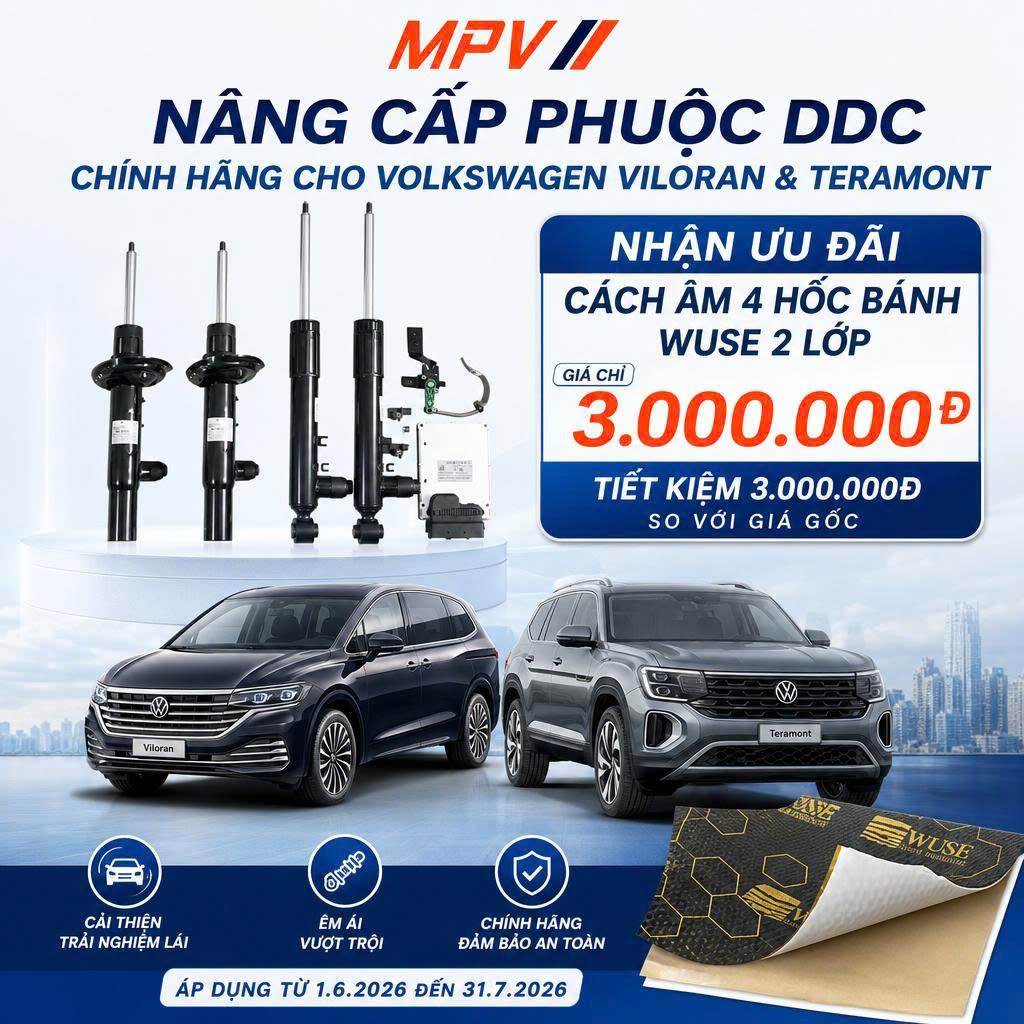 🔥 ĐẠI TIỆC ƯU ĐÃI NÂNG CẤP VOLKSWAGEN: LÊN ĐỜI XẾ SANG – KHẲNG ĐỊNH ĐẲNG CẤP 🔥