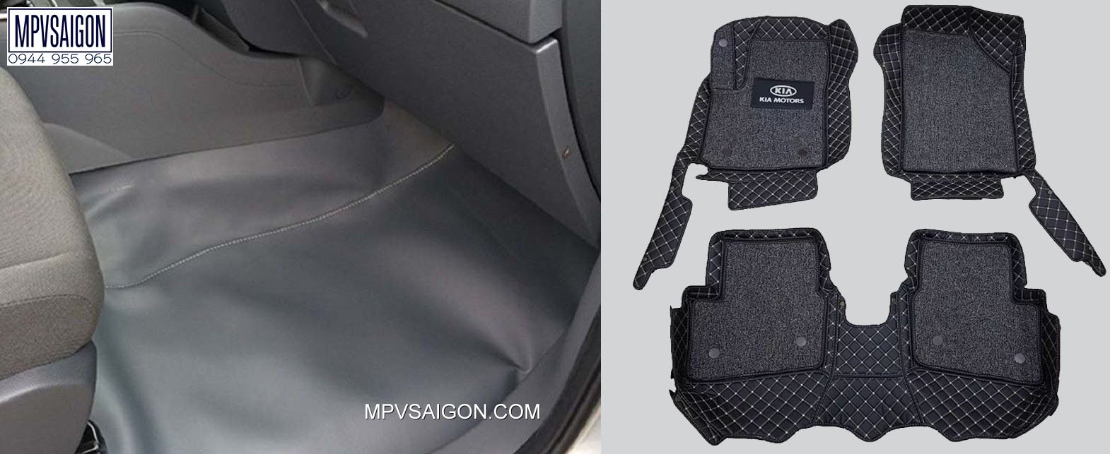 Nâng cấp sàn Carbon Fiber cao cấp cho xe Kia Carnival tại MPVSAIGON