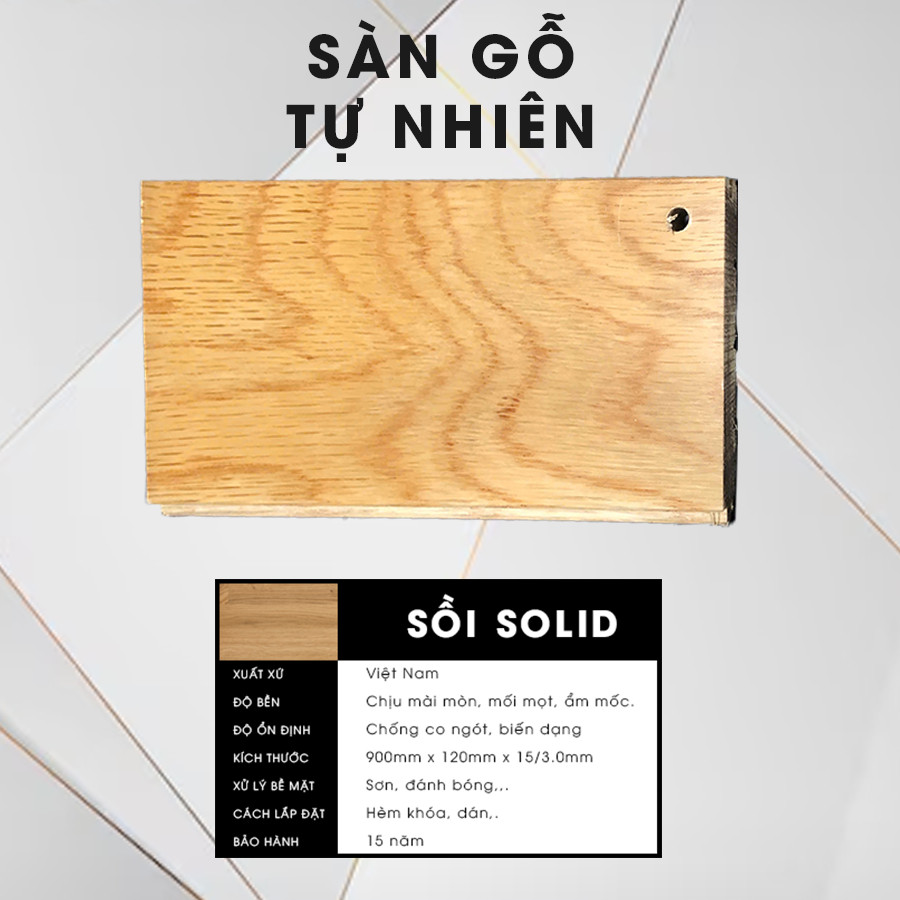 Mẫu sàn gỗ Căm Xe đúc tấm lớn phẳng mượt cứng cáp chịu tải nén cao