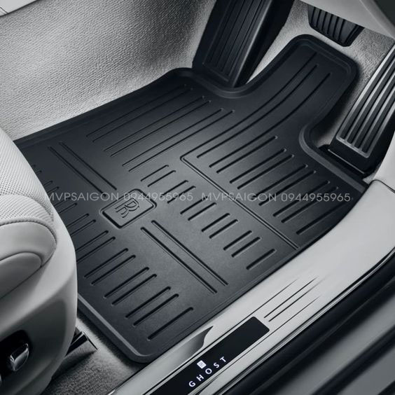 Mẫu thảm cao su đúc logo Rolls-Royce Ghost chính hãng - Ảnh 3