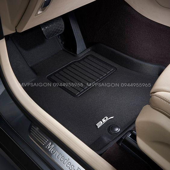 Thảm sàn 3D lắp đặt khao khít trên dòng xe Mercedes-Benz cao cấp - Ảnh 8