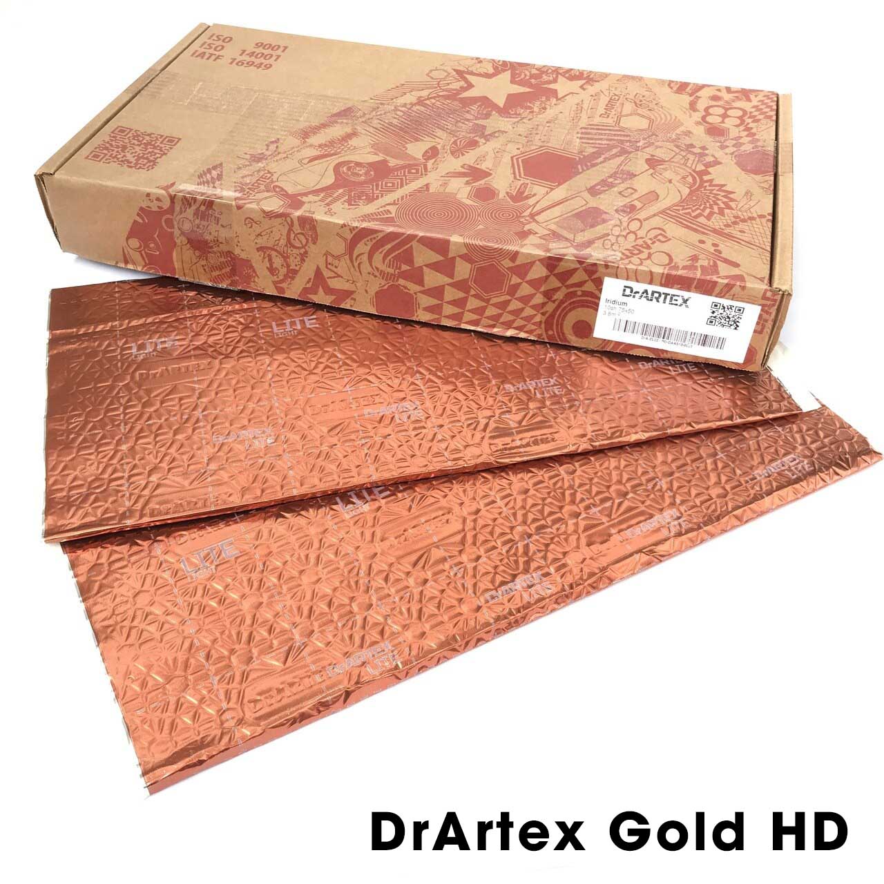 Mẫu vật liệu dập rung chống ù cao cấp DrArtex Gold HD chính ngạch từ Nga - Ảnh 1