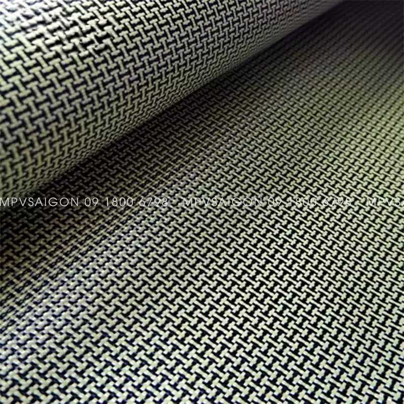 Mẫu Sợi Carbon dệt họa tiết tổ ong lục giác chìm 3D sâu hun hút nghệ thuật - Ảnh 25