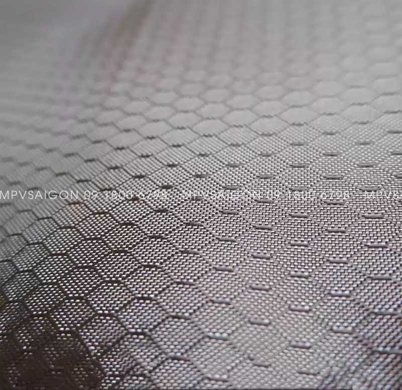 Mẫu Sợi Carbon dệt họa tiết tổ ong lục giác chìm 3D sâu hun hút nghệ thuật - Ảnh 30