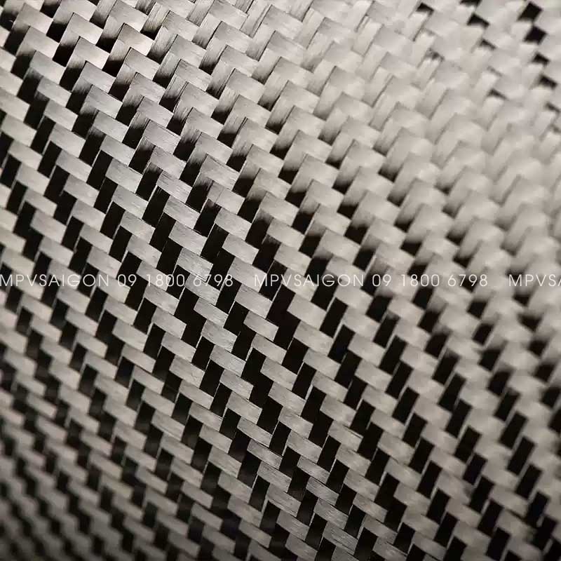 Mẫu Sợi Carbon dệt họa tiết tổ ong lục giác chìm 3D sâu hun hút nghệ thuật - Ảnh 35