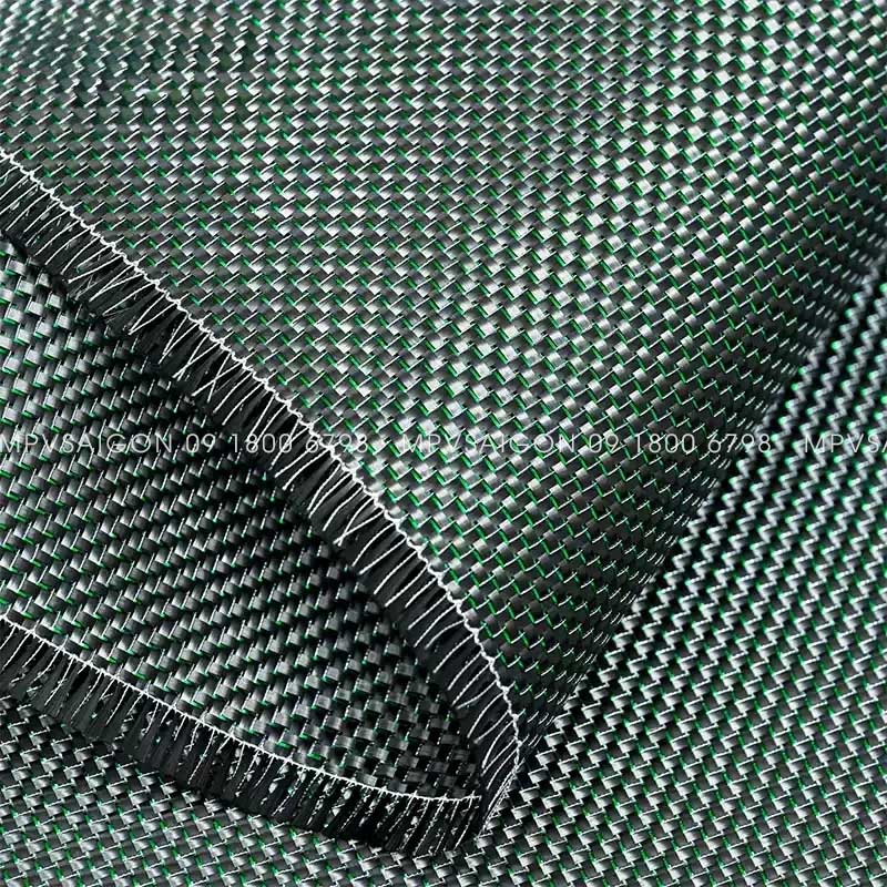 Mẫu Carbon vân caro ca-rô bản lớn màu xám khói thể thao - Ảnh 9