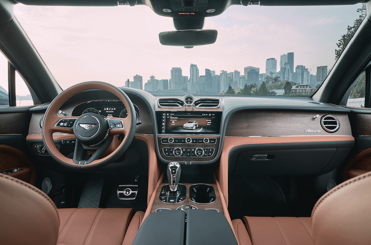 Khoang hành khách phía sau siêu sang bệ vệ bệ vệ trên Bentley Bentayga EWB - Ảnh 1