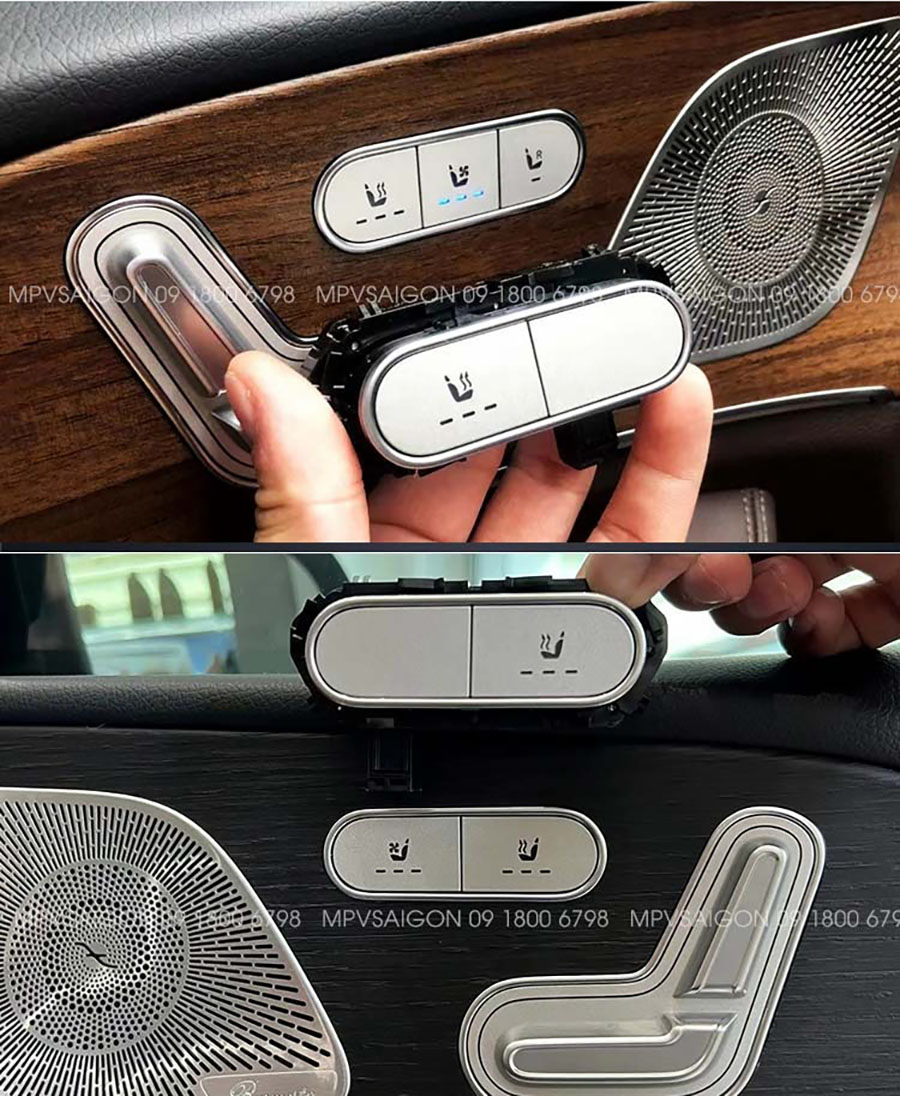 Hệ thống phím bấm điều khiển quạt mát và sưởi ghế thiết kế tinh xảo - Ảnh 7