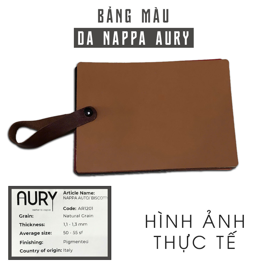Trải nghiệm da Nappa nhập khẩu Ý Aury - Ảnh 13