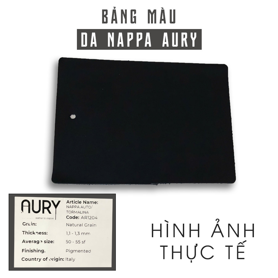 Trải nghiệm da Nappa nhập khẩu Ý Aury - Ảnh 16