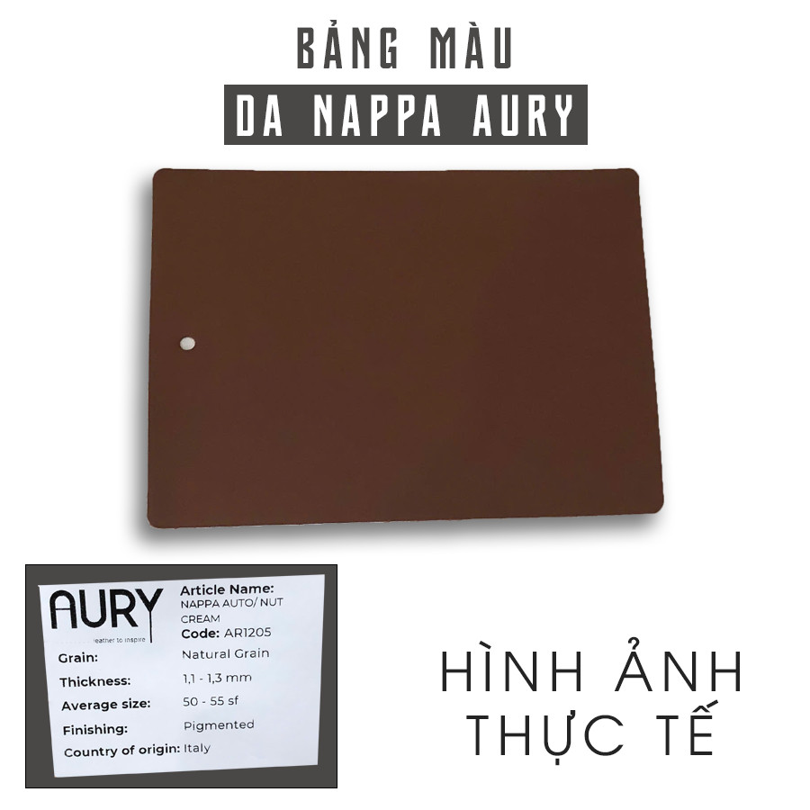 Trải nghiệm da Nappa nhập khẩu Ý Aury - Ảnh 17