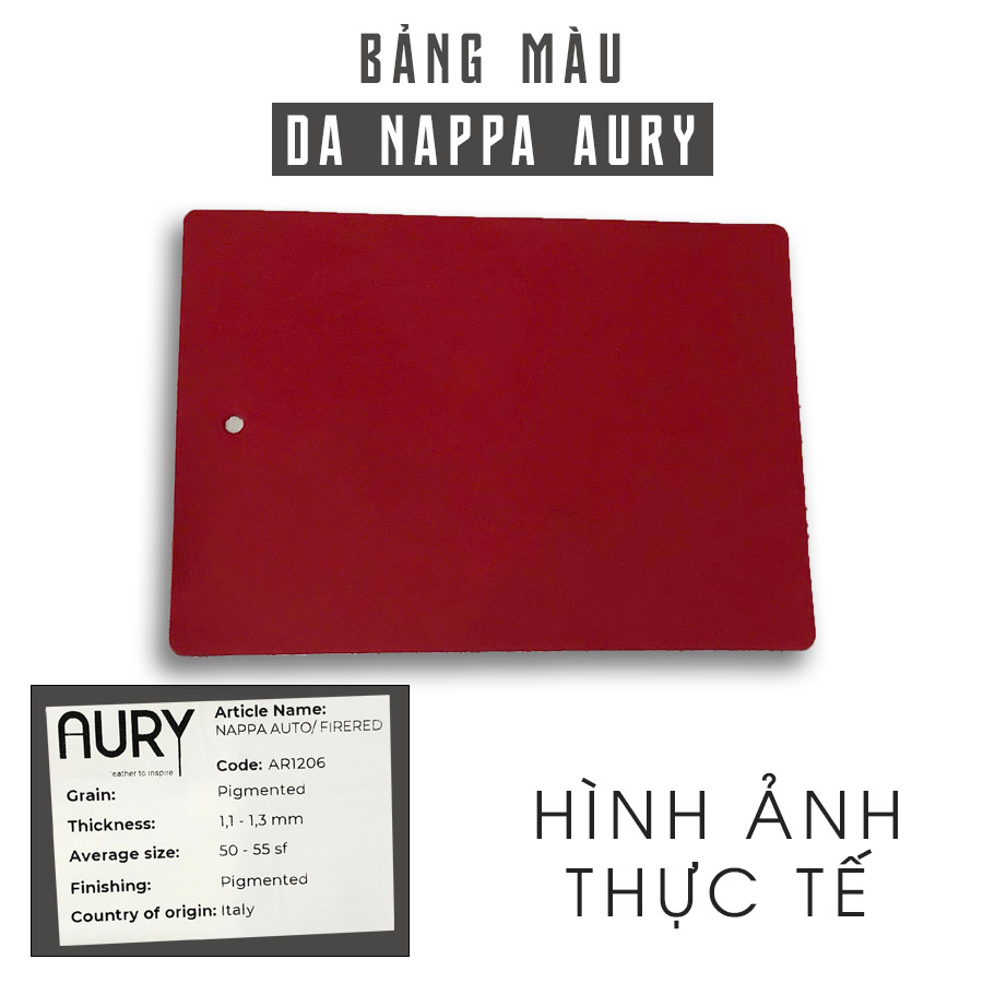 Trải nghiệm da Nappa nhập khẩu Ý Aury - Ảnh 18
