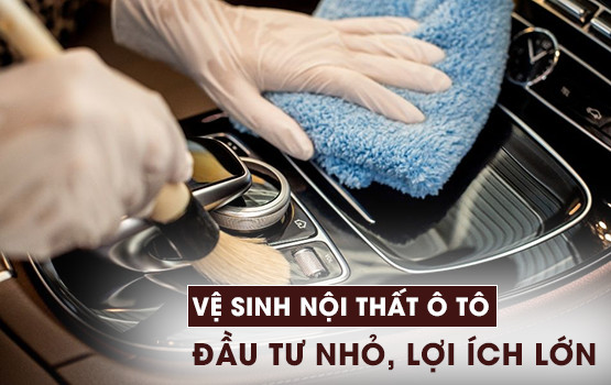 Vệ sinh nội thất ô tô định kỳ giúp bảo vệ không gian sống và giá trị xe - Ảnh 1