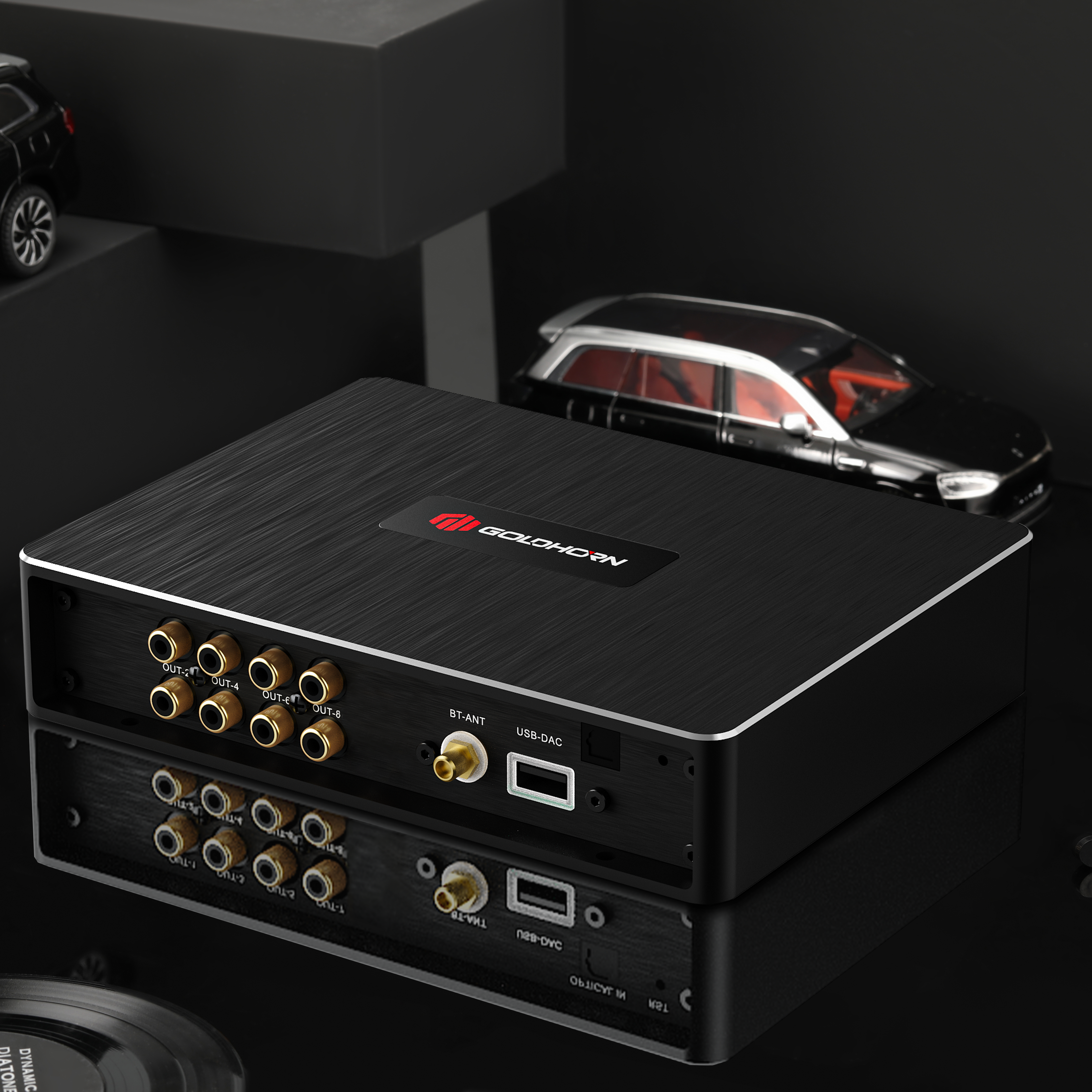 BỘ XỬ LÝ CHẤT LƯỢNG CAO GOLDHORN P1 DSP - 10 CHANNEL DSP/DSD