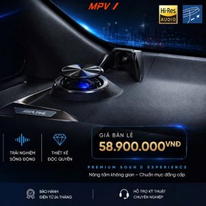 alpine 3 way lift up nâng cấp âm thanh alphard