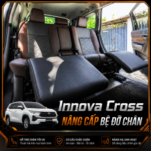 INNOVA CROSS NÂNG CẤP BỆ NÂNG CHÂN HOÀN MỸ