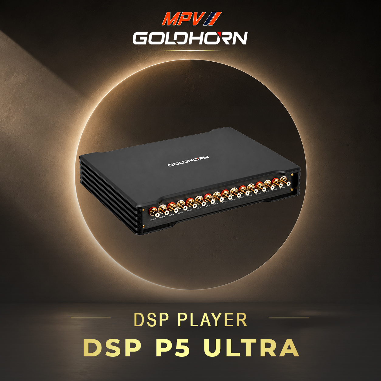 Goldhorn P5 DSP Ultra – Bộ xử lý tín hiệu & DSD Player cao cấp