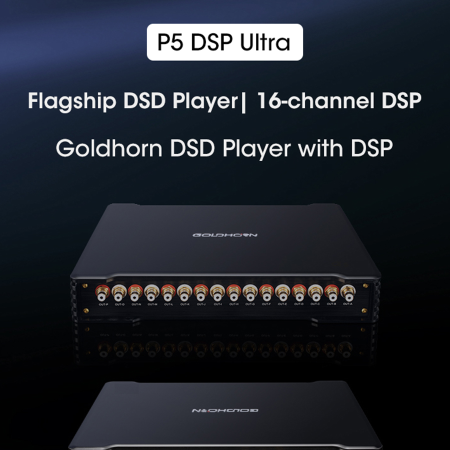 Goldhorn P5 DSP Ultra – Bộ xử lý tín hiệu & DSD Player cao cấp
