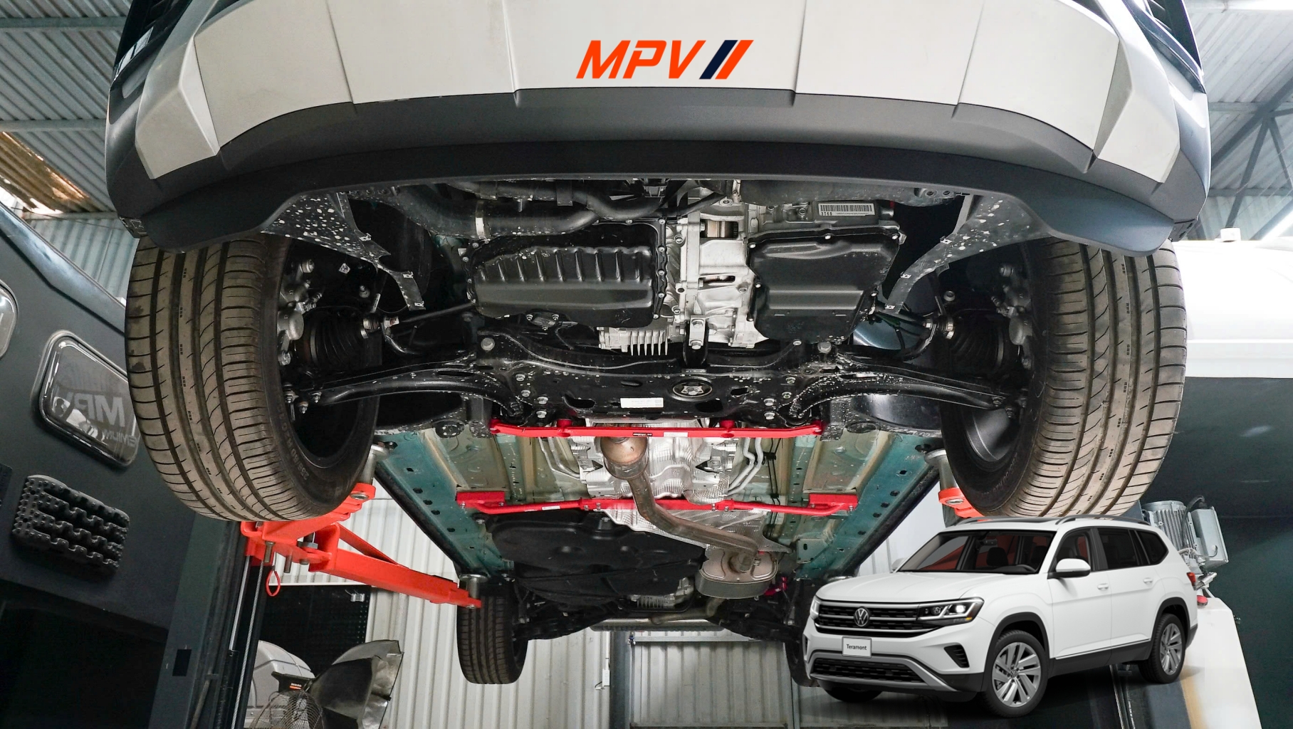 Thanh giằng cho Volkswagen Teramont - Ảnh 17