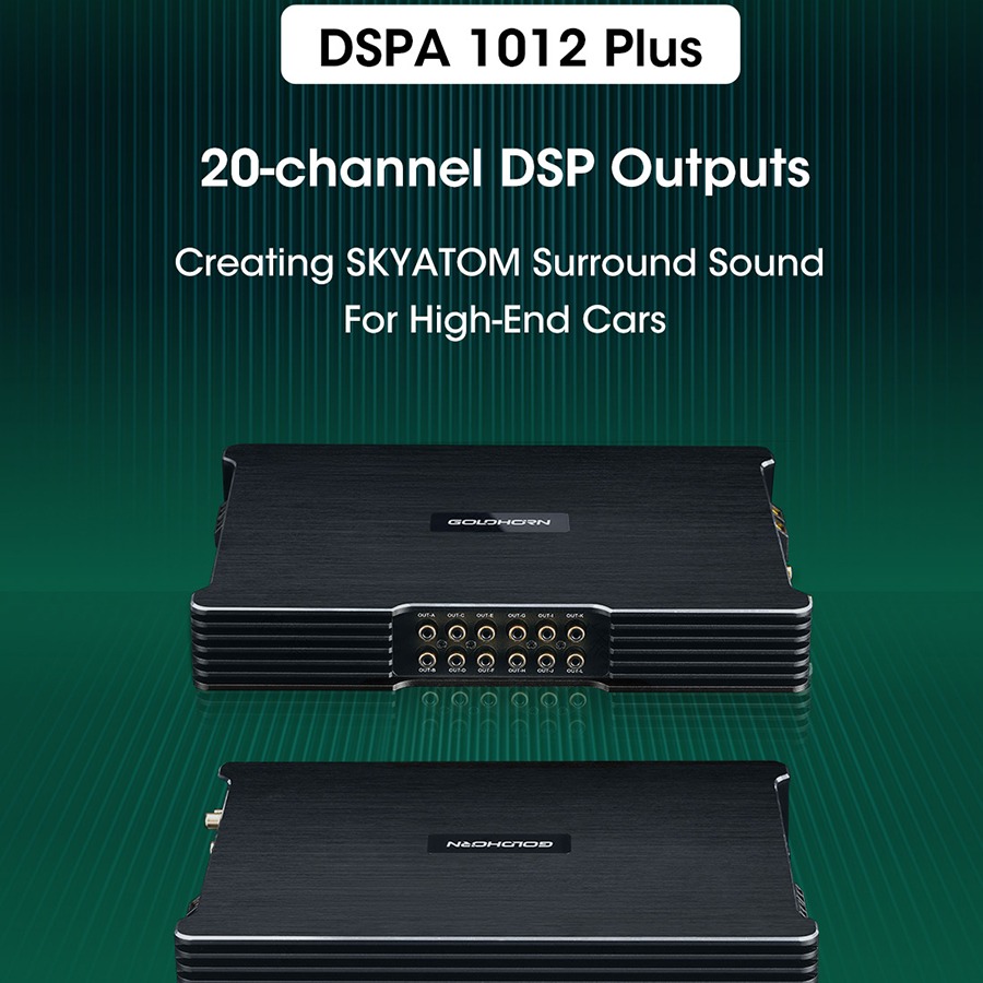 Bộ Xử Lý Âm Thanh Đa Kênh Cao Cấp GoldHorn DSPA 1012 Plus