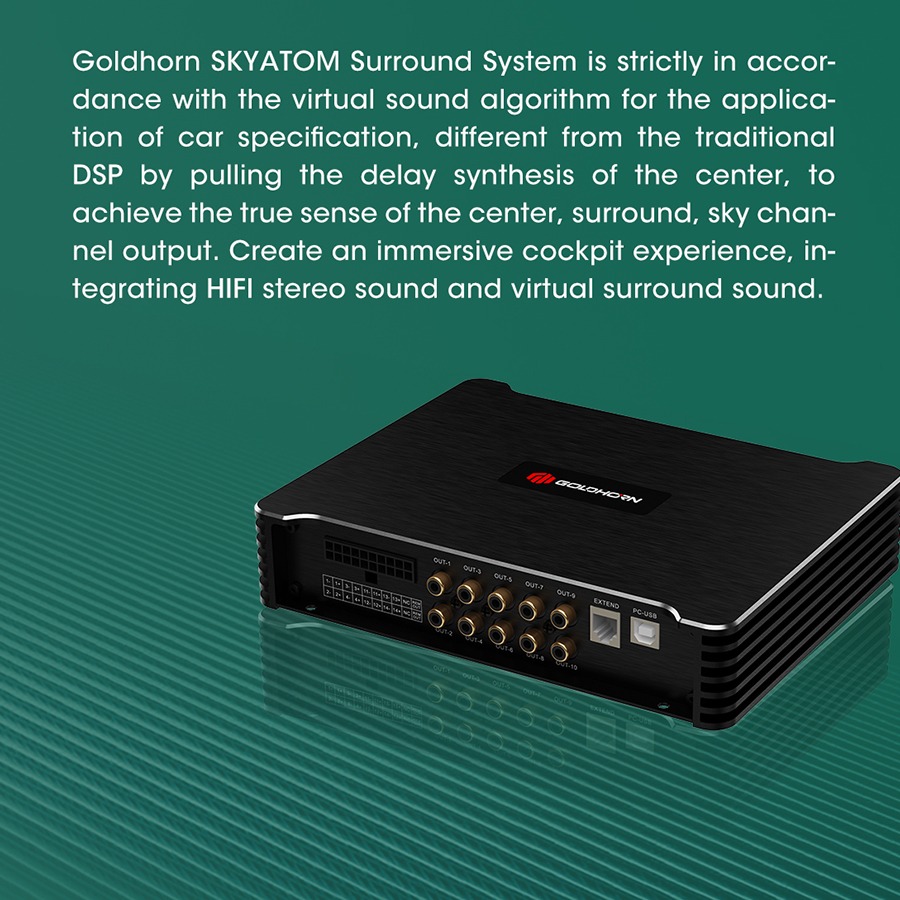 DSP Tích Hợp Amply Goldhorn DSPA 810 Pro V2.0