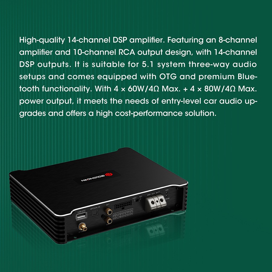 DSP Tích Hợp Amply Goldhorn DSPA 810 Pro V2.0