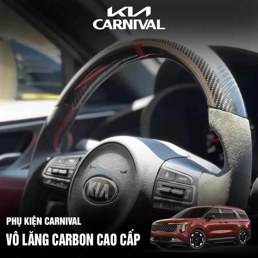 độ vô lăng oto kia carnival