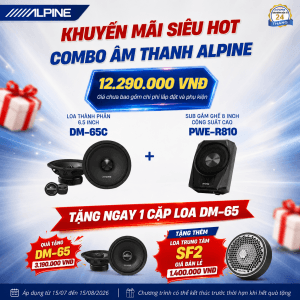 🔥 ĐẠI TIỆC KHUYẾN MÃI ALPINE: 4 COMBO LÊN ĐỜI ÂM THANH XẾ SANG 🔥